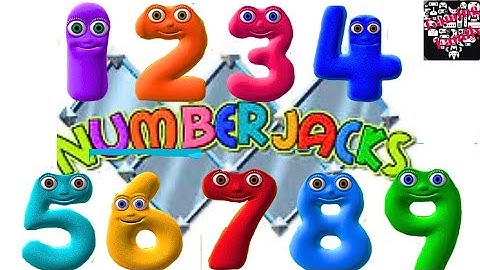 Learning to Count the Numbers with Numberjacks | Number Counting Videos for Kids