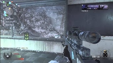 Black Ops 1: SICK Noscope Crossmap On Array | Arfyy