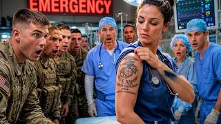 They Mocked Her Scrubs — Until Her Tattoo Revealed the Soldier Underneath