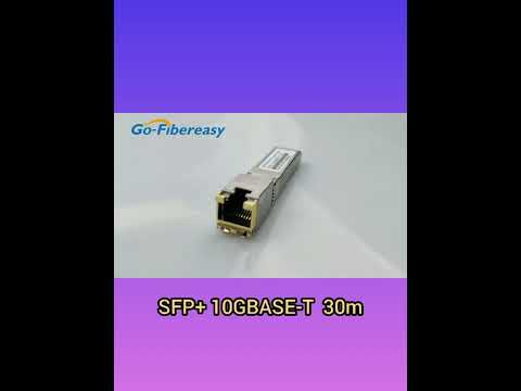 SFP 10Gbps Optical Transceiver 10GBase-T SFP+ to RJ45 Copper Fiber Optic Module Cisco,Mikrotik
