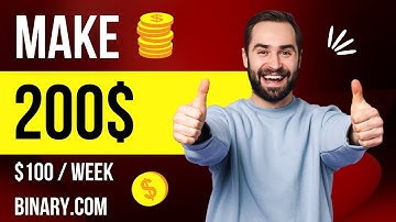 How to make money online |SIMPLE BOT STRATEGY FOR LOW BALANCE💲ACCOUNT🤑(BINARY.COM) TRY IT🤑💲💰