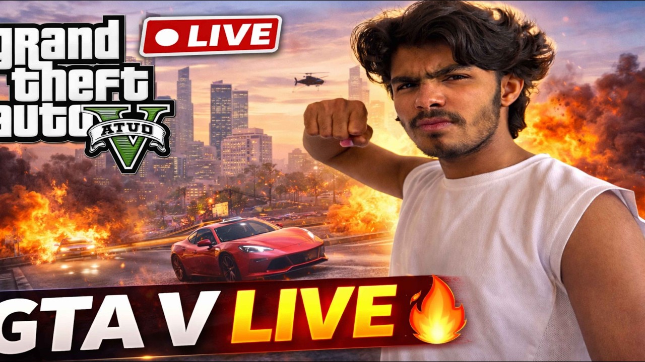 GTA 5 Live Stream 🔥 | Crazy Gameplay + Fun Moments 😂 - YouTube