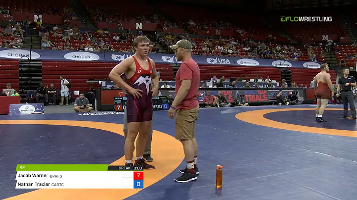 96 SF - Jacob Warner (OPRFS/WN) vs. Nathan Traxler...