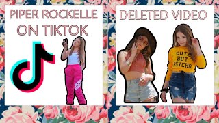 Piper Rockelle Deleted Video on Tiktok ft. Claire 💯👀❤️
