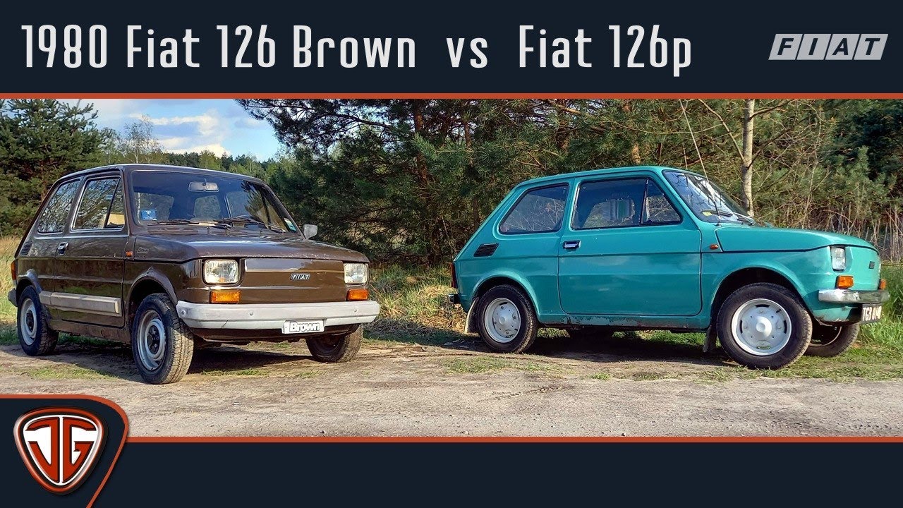 Jan Garbacz Niezwykły maluch Fiat 126 Brown vs Fiat 126p