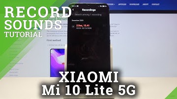 How to Activate Sounds Recording in Xiaomi Mi 10 Lite 5G – Use Record Sounds Feature