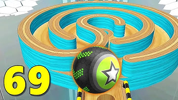 Going Balls, SpeedRun, Going Balls Portal Run Gameplay Level 625