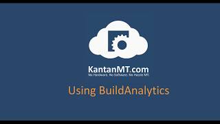 Using KantanBuildAnalytics