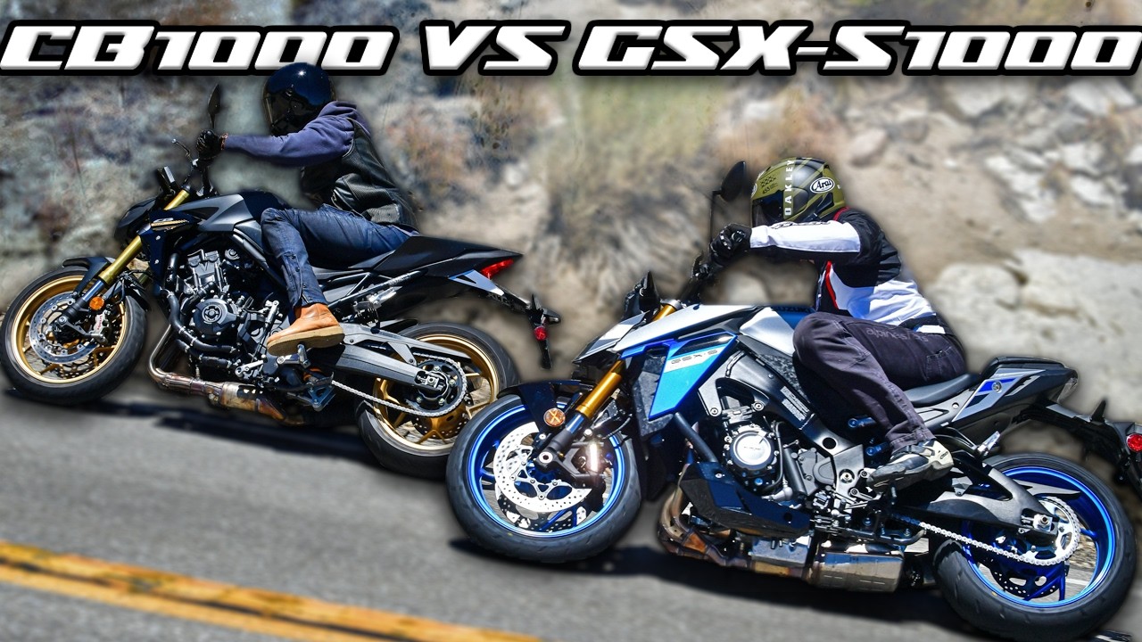2025 Honda CB1000 Hornet SP vs 2025 Suzuki GSX-S1000 - Cycle News