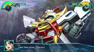 Super Robot Wars 30: Fire J-Decker All attacks