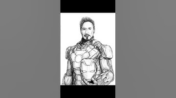 How to draw Iron Man||Iron Man kaise banae||#shorts #youtubeshorts #ironman #trending #shortsfeed