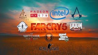 Test: Xeon E3 1230 v2 @ 3.3GHz + RX 570 NITRO+ OC 4GB in 9 games