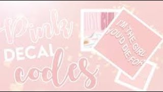 Soft Pink Aesthetic Decal Codes | Bloxburg | ROBLOX | lewis1194 screenshot 5