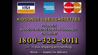 The Kidsongs Tv Show Season 1 1987-1988 Ending Credits And Funding Credits