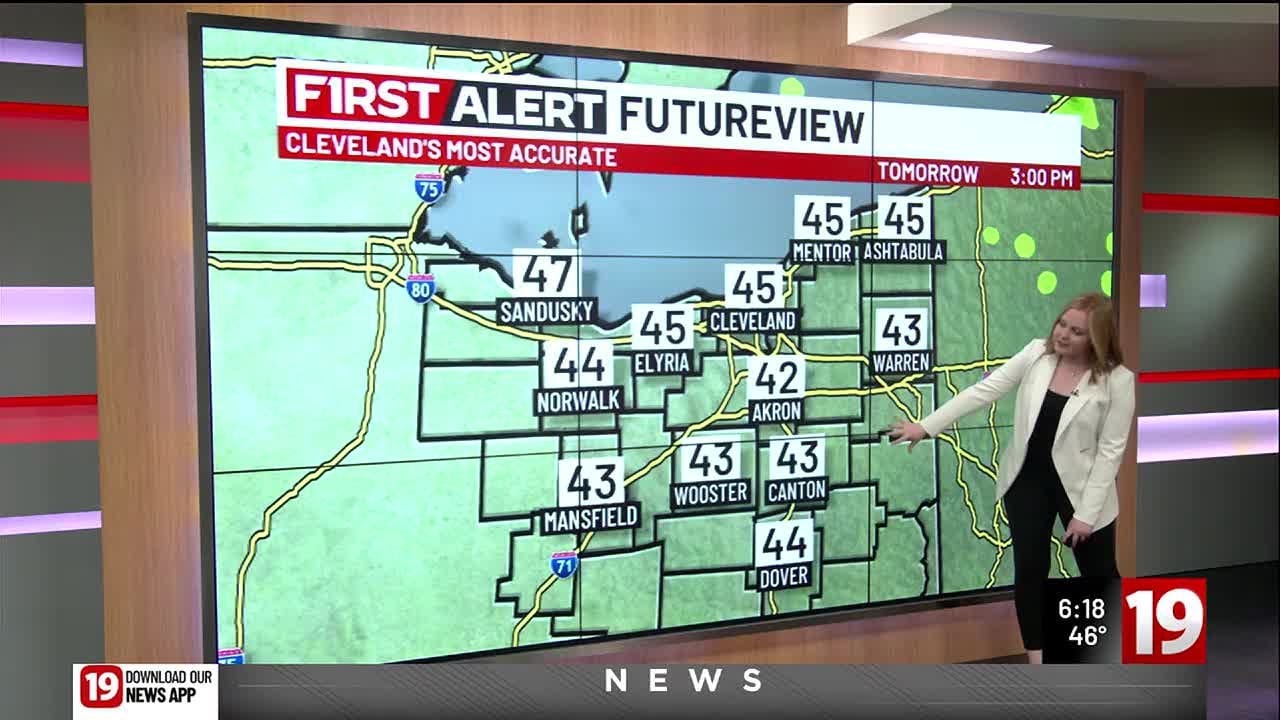19 First Alert Weather Day: Rainy, windy through this evening - YouTube