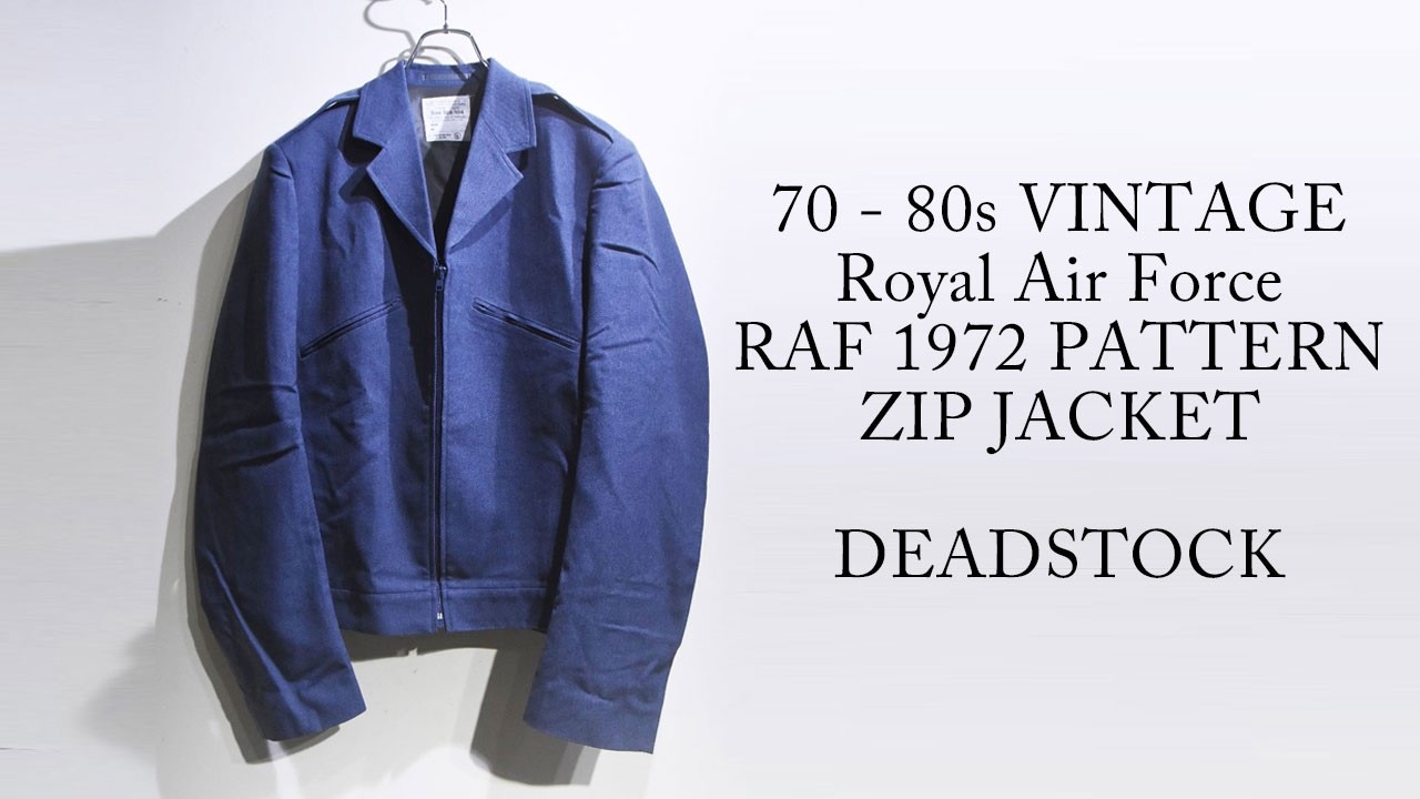 DEADSTOCK ヴィンテージ イギリス空軍 1972 パターン ジャケット 70 - 80s Vintage RAF 1972 PATTERN JACKET 千葉 セレクトショップ 温故知新