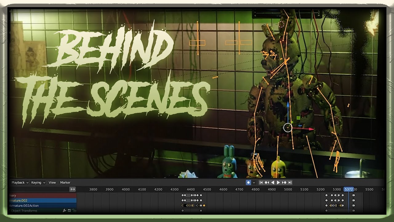 RaneMusic - Springtrap (Behind The Scenes) - YouTube