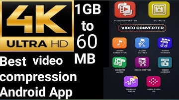 How to compress video with out losing quality/ Best Android video compression App