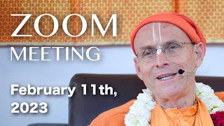 Feb 11th, 2023 || Weekly ZOOM meeting