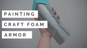 How to Make Craft Foam Armor (Part 2) - Painting: Let