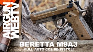 PISTOLA BERETTA M92A3 4,5 TAN CO2 UMAREX (5.6010)