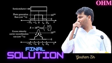 Question on Continuity Equation | EDC | GATE-22 EC | Goutham Sir | OHM Institute