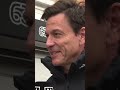🗣️ Toto Wolff: "Viendo a estos dos competir, me hubiera gustado verles peleando hasta el final"