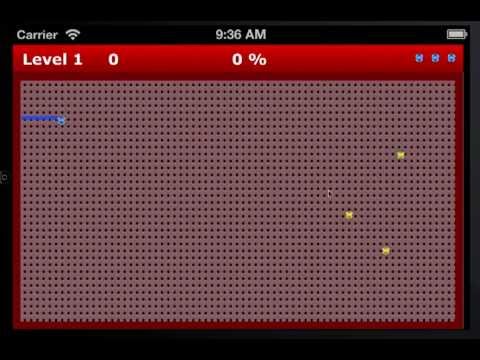 Qix clone, iPhone & iPad version