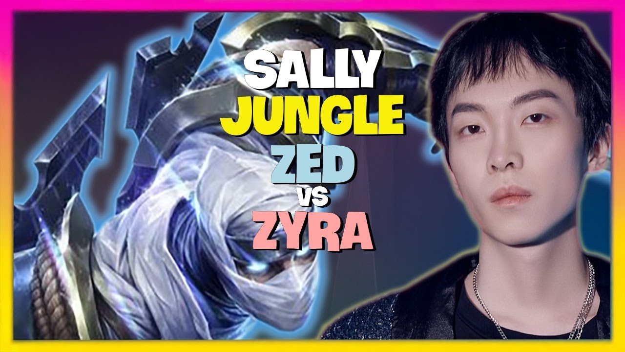 UNLEASH Zed Jungle: Challenger Sally's Advanced Strategy & Vision Control (Engsub)