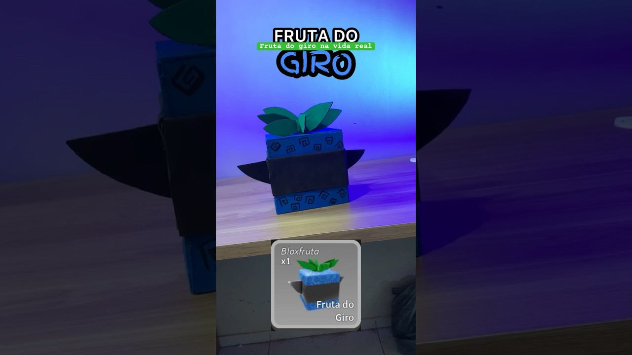 🟣 COMO FAZER A FRUTA DA MASSA NA VIDA REAL - BLOX FRUITS 