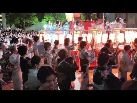 八木節 2024年赤坂日枝神社山王祭盆踊り3日目5 「山王音頭と民踊大会