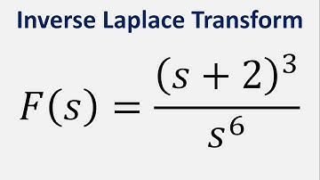 Inverse Laplace Transform of (s + 2)^3/s^6