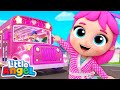 🚌 The Wheels on the Bus | Fun Learning Nursery Rhyme for Kids & Toddlers | Littles Baby Fun