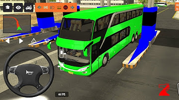 Part- 286 NEW Coach bus simulator ||🌟 Indonesia bus #bs #game #simulator #lkgamer