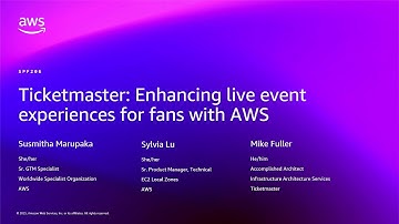 AWS re:Invent 2025 - Ticketmaster: Enhancing live event experiences for fans with AWS (SPF206)