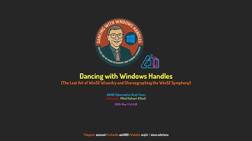 Part 1 Dancing with Windows Handles - Creating & Using Static Libraries with  C++ in Visual Studio