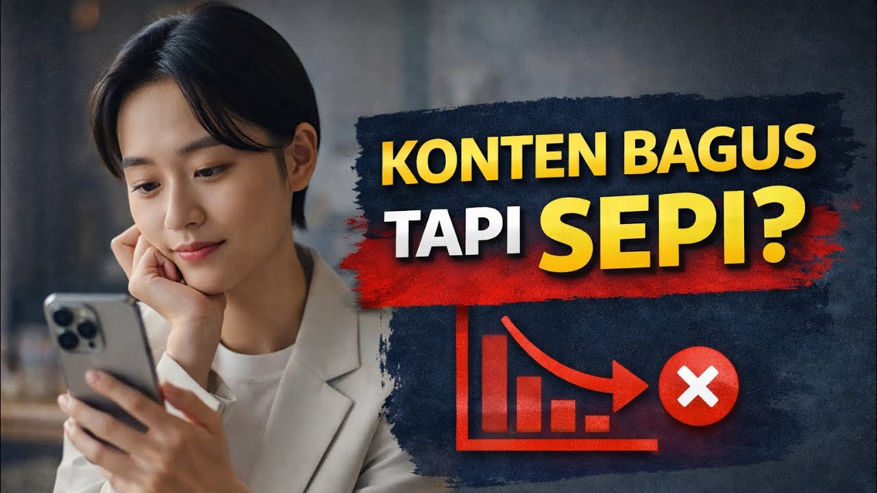 Kenapa Konten Bagus Tetap Sepi? Kesalahan yang Jarang Disadari Kreator