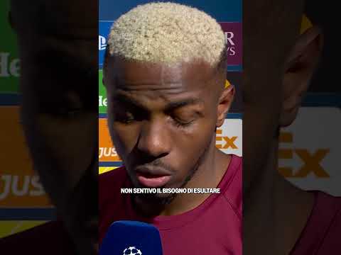Video OSIMHEN SPIEGA PERCHÉ NON HA ESULTATO DOPO IL GOL IN JUVE-GALATASARAY