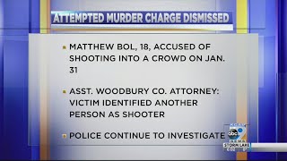 Attempted Murder Charge Dismissed