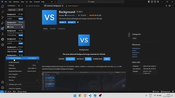 How to Set a Custom Background in VS Code - Step-by-Step Guide!(#love #vscode #trending )