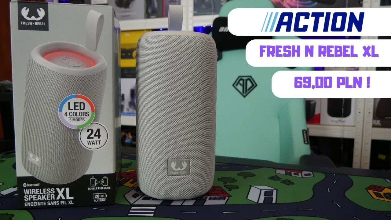 Action! Fresh N Rebel XL - czy to najlepszy głośnik do 70 ZŁ z polskiej dystrybucji?!