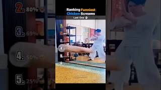 Ranking Funniest Chicken Screams 😭😭