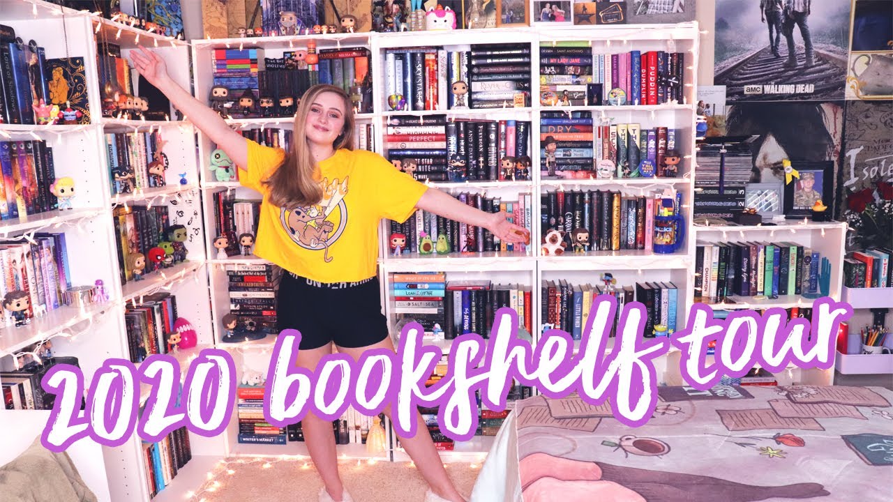 BOOKSHELF TOUR // 2020✨