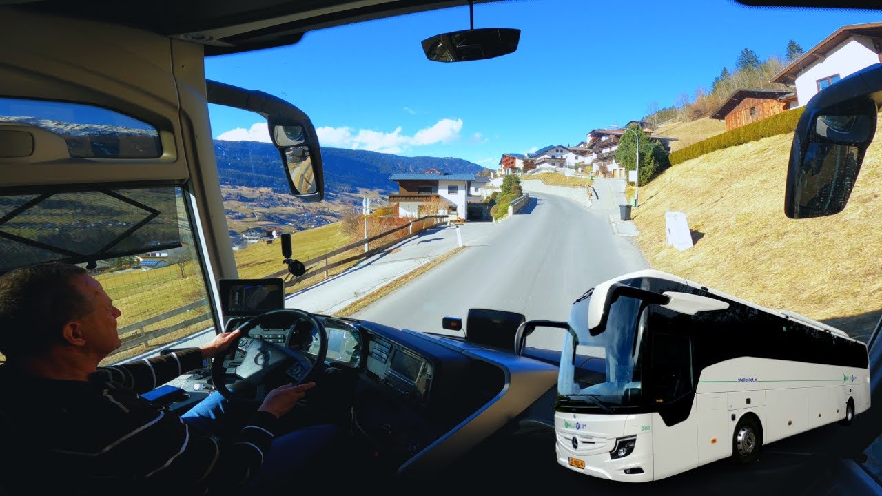 🚌 MET DE TOURINGCAR EEN SPANNENDE KLIM NAAR HOCHZEIGER ! 😱 DURF JIJ MEE TE KIJKEN ?