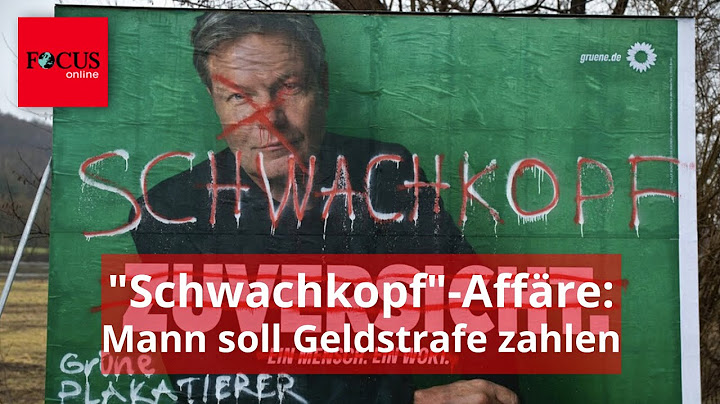 Durchsuchung nach Habeck-Beleidigung: Mann soll Geldstrafe zahlen
