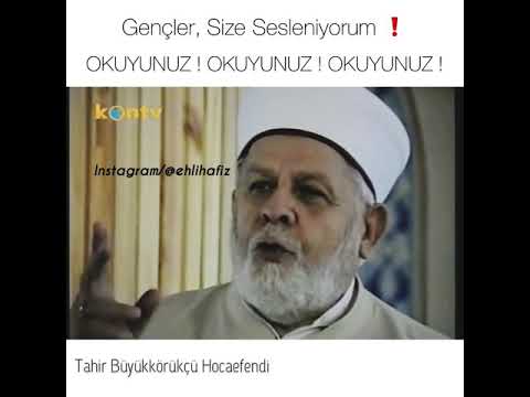 Gençler ! OKUYUNUZ,