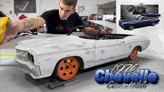 70 Chevrolet Chevelle Convertible  • Part 2 • Shaved Firewall & Bodywork   4K