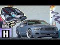 Chevy Powered Ford Mustang Wrecks the Yard