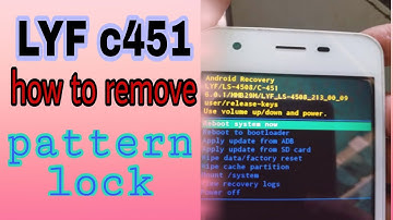 LYF C451 AND C450 HARD RESET | LYF C-451 LS-4508 Google Account Unlock FRP Unlock