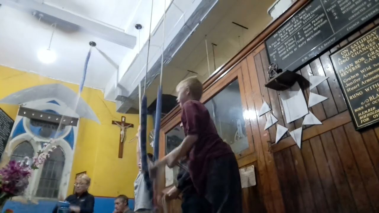 Bellringing at Rawmarsh, South Yorkshire 